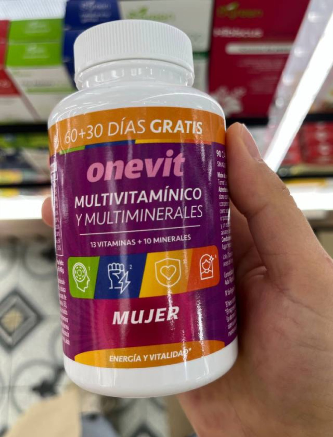 Ovenit 女士复合维生素（45天量）西班牙药妆店实拍